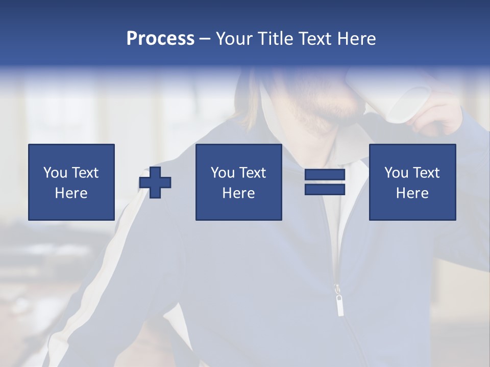 Inside Contemplation Officeinterior PowerPoint Template