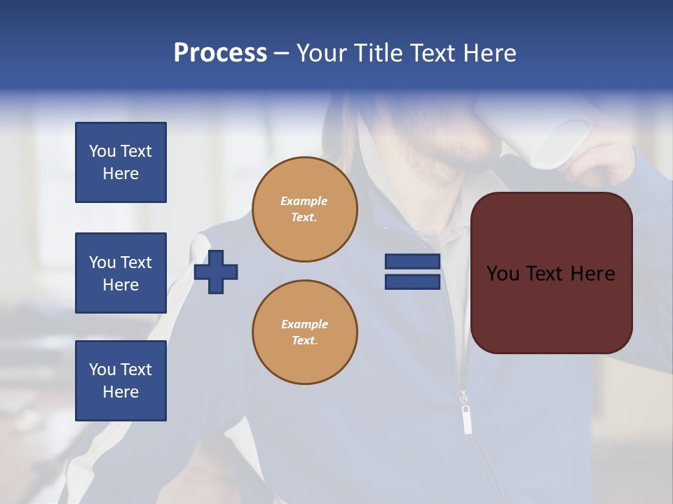 Inside Contemplation Officeinterior PowerPoint Template