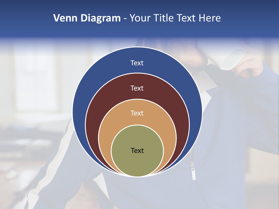 Inside Contemplation Officeinterior PowerPoint Template