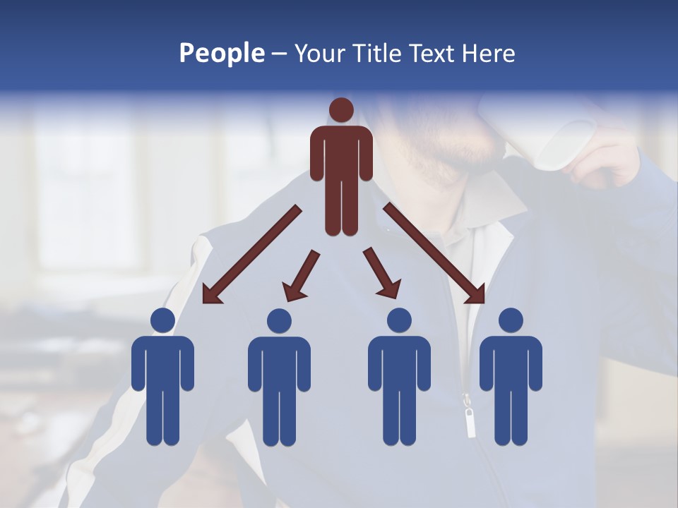 Inside Contemplation Officeinterior PowerPoint Template