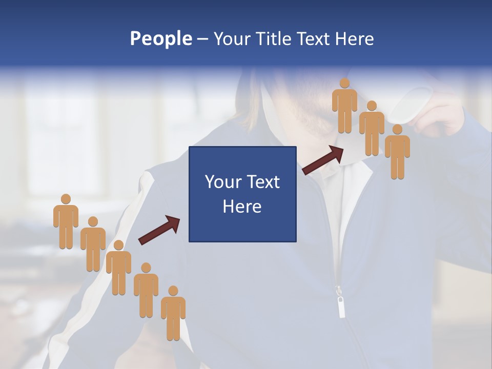 Inside Contemplation Officeinterior PowerPoint Template