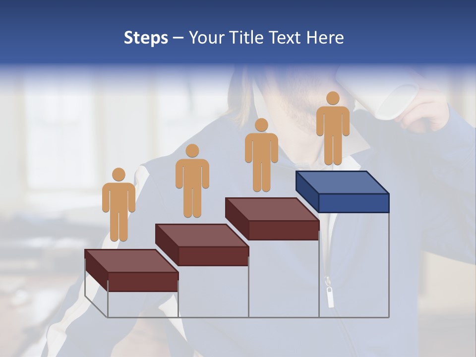 Inside Contemplation Officeinterior PowerPoint Template