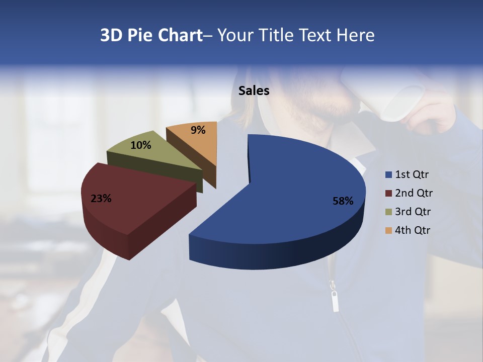 Inside Contemplation Officeinterior PowerPoint Template