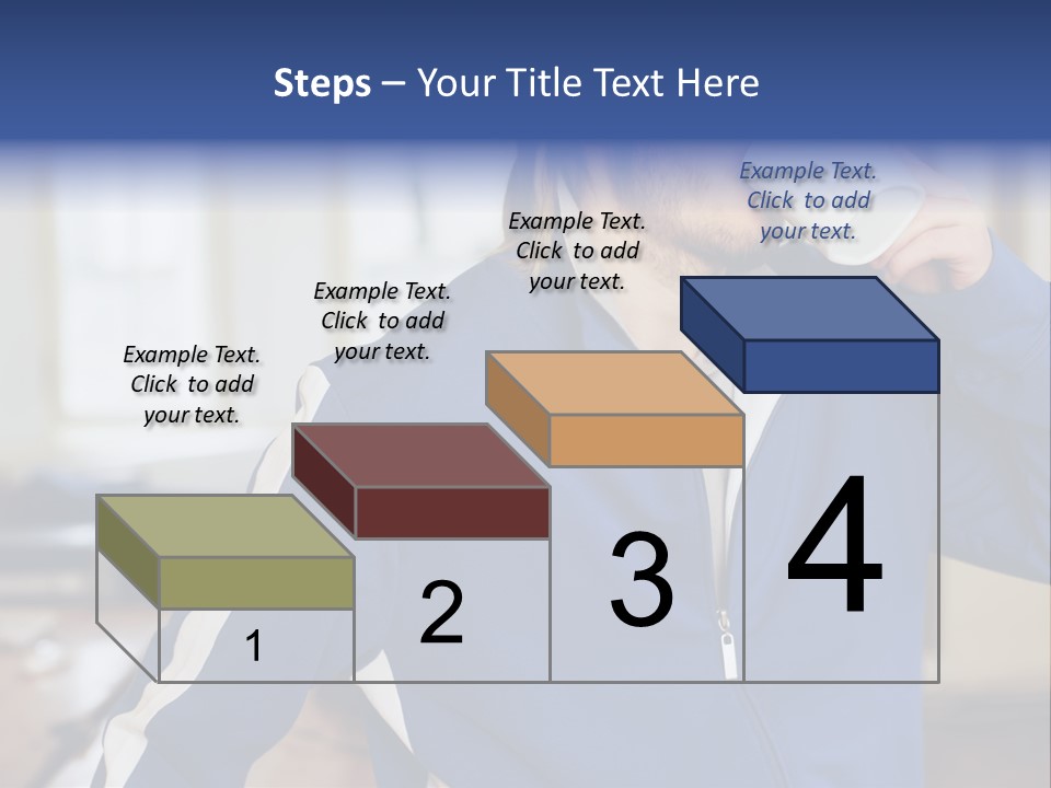 Inside Contemplation Officeinterior PowerPoint Template