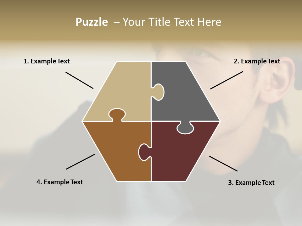 Youngman Thought Mural PowerPoint Template