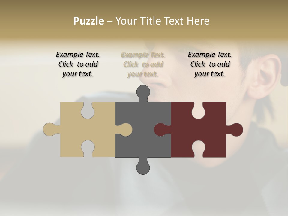 Youngman Thought Mural PowerPoint Template