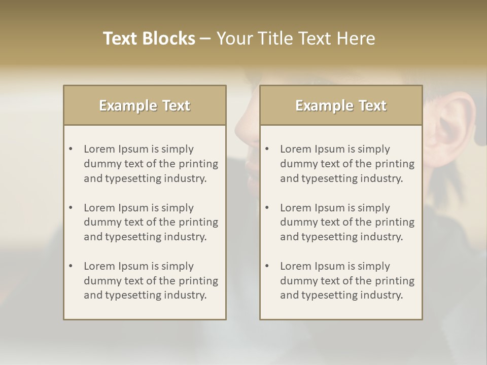 Youngman Thought Mural PowerPoint Template