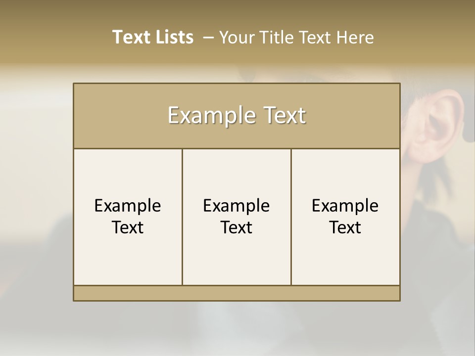 Youngman Thought Mural PowerPoint Template