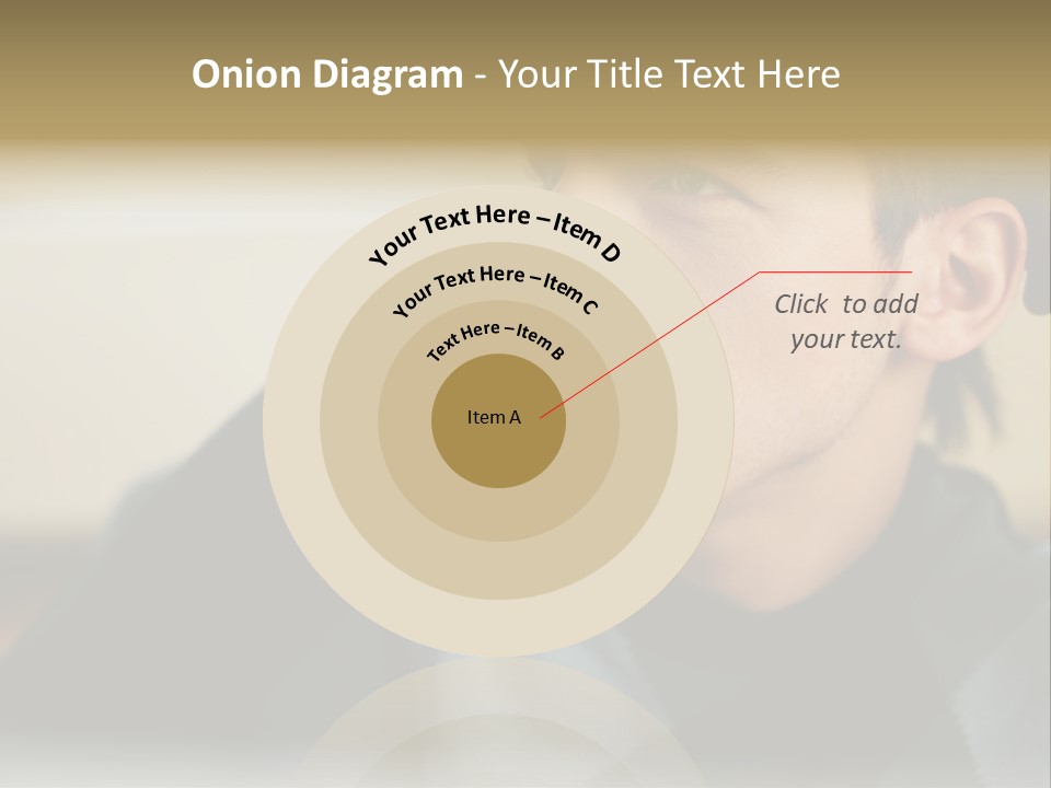 Youngman Thought Mural PowerPoint Template