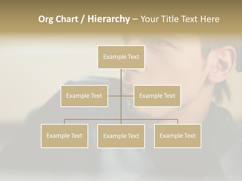 Youngman Thought Mural PowerPoint Template