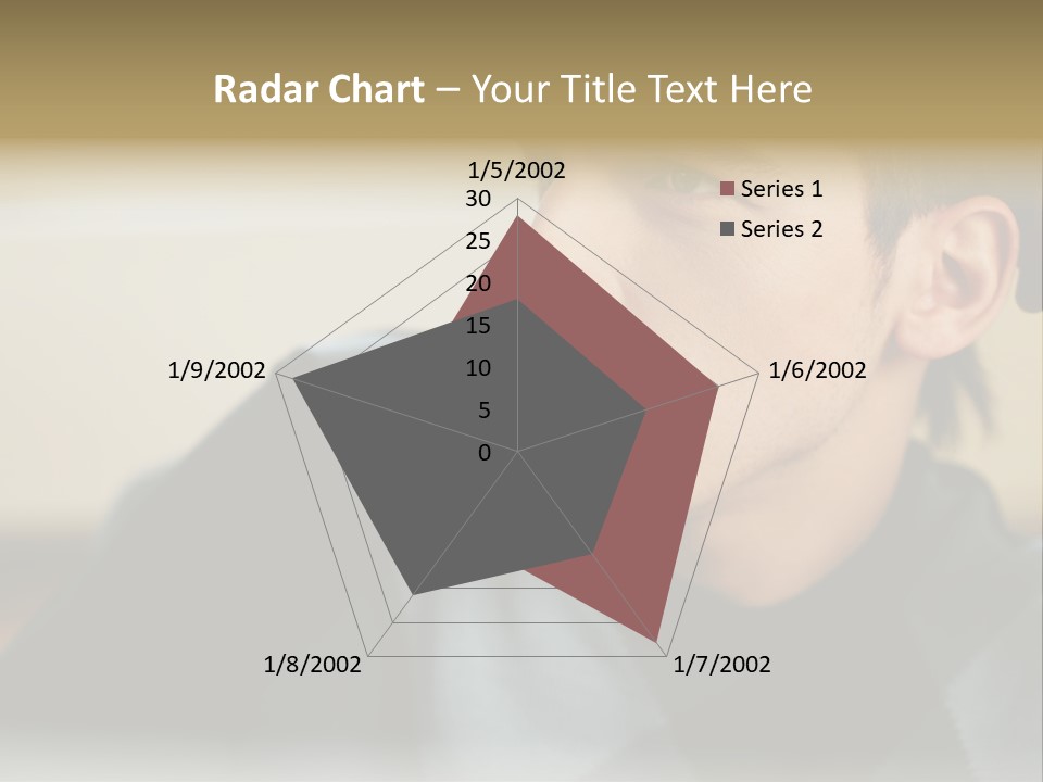 Youngman Thought Mural PowerPoint Template