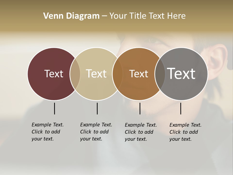 Youngman Thought Mural PowerPoint Template