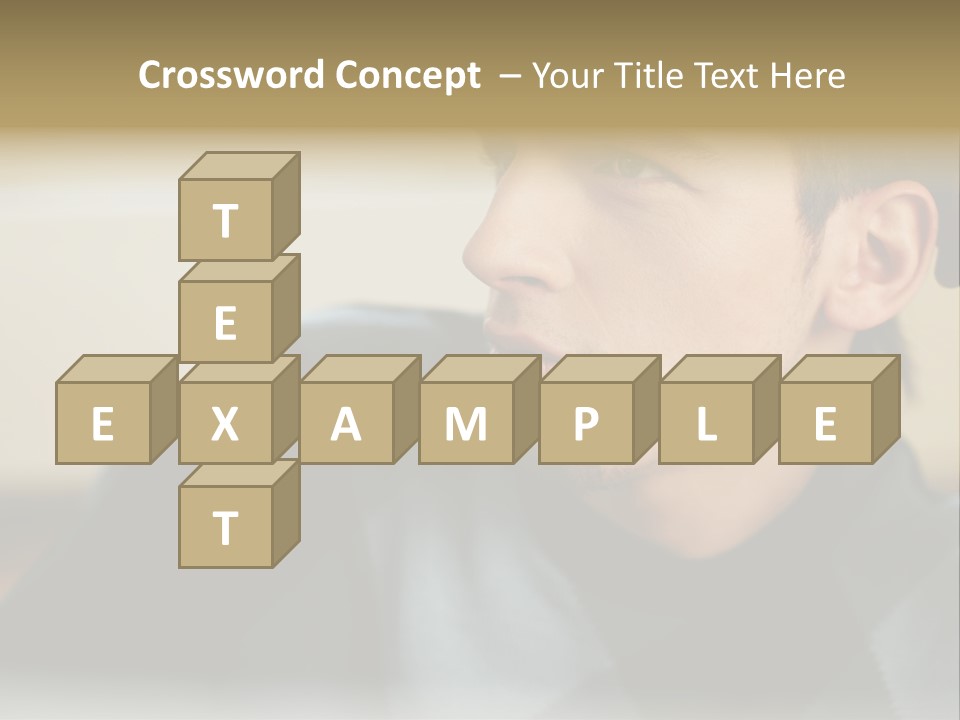Youngman Thought Mural PowerPoint Template