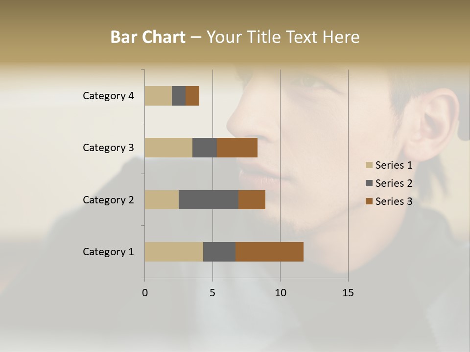 Youngman Thought Mural PowerPoint Template