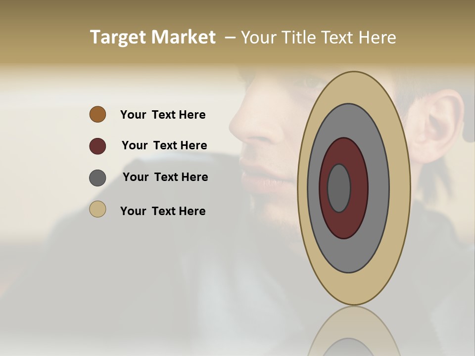 Youngman Thought Mural PowerPoint Template