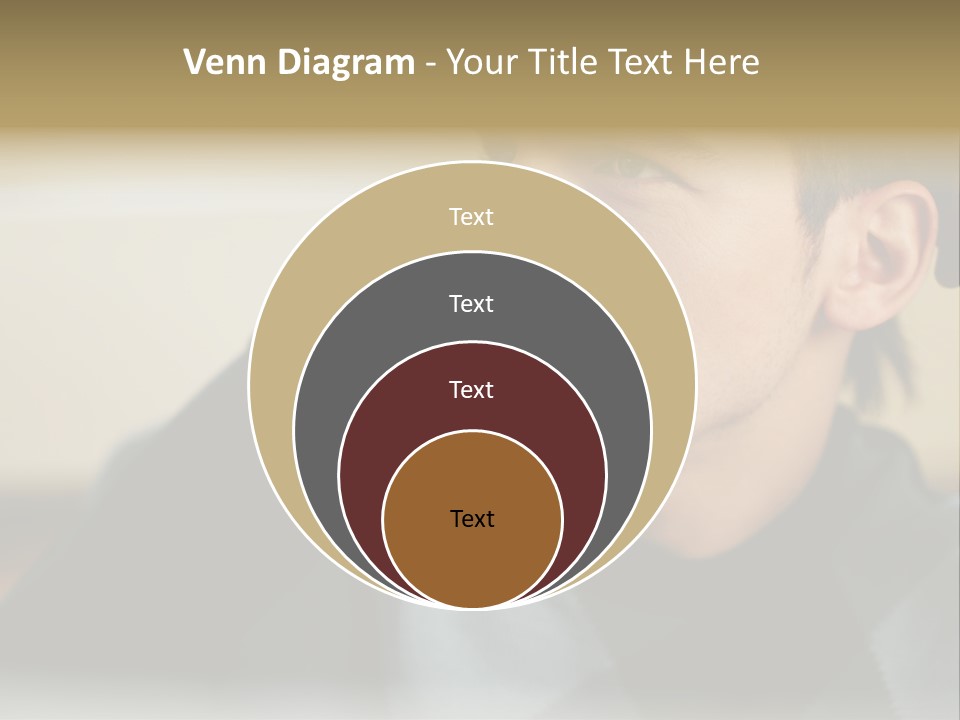 Youngman Thought Mural PowerPoint Template