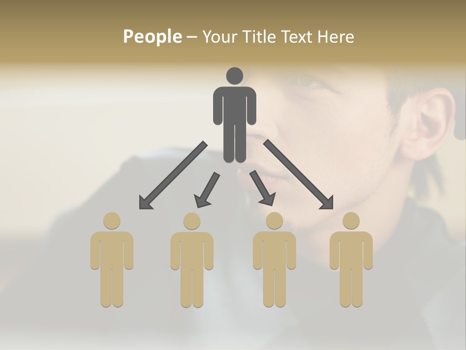 Youngman Thought Mural PowerPoint Template