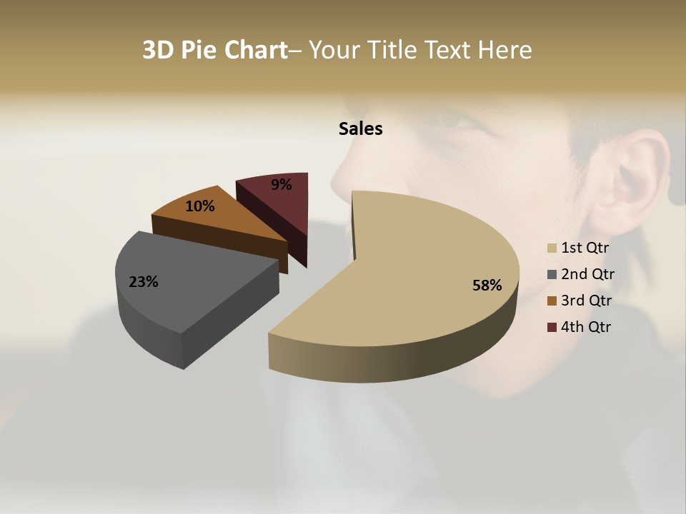 Youngman Thought Mural PowerPoint Template