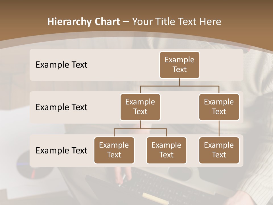 Man Sitting On The Floor With Laptop PowerPoint Template