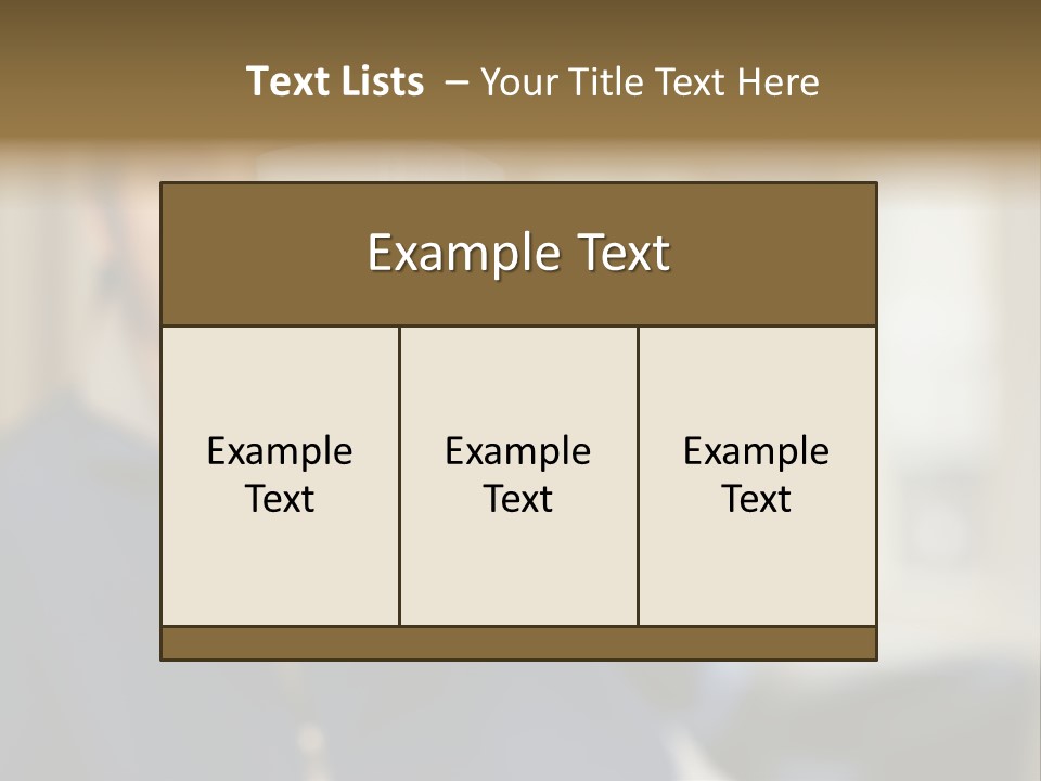 Man Offering Coffee Cup PowerPoint Template