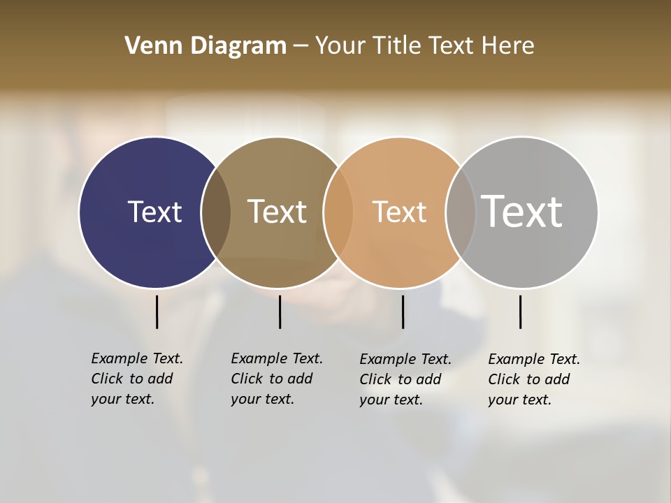 Man Offering Coffee Cup PowerPoint Template