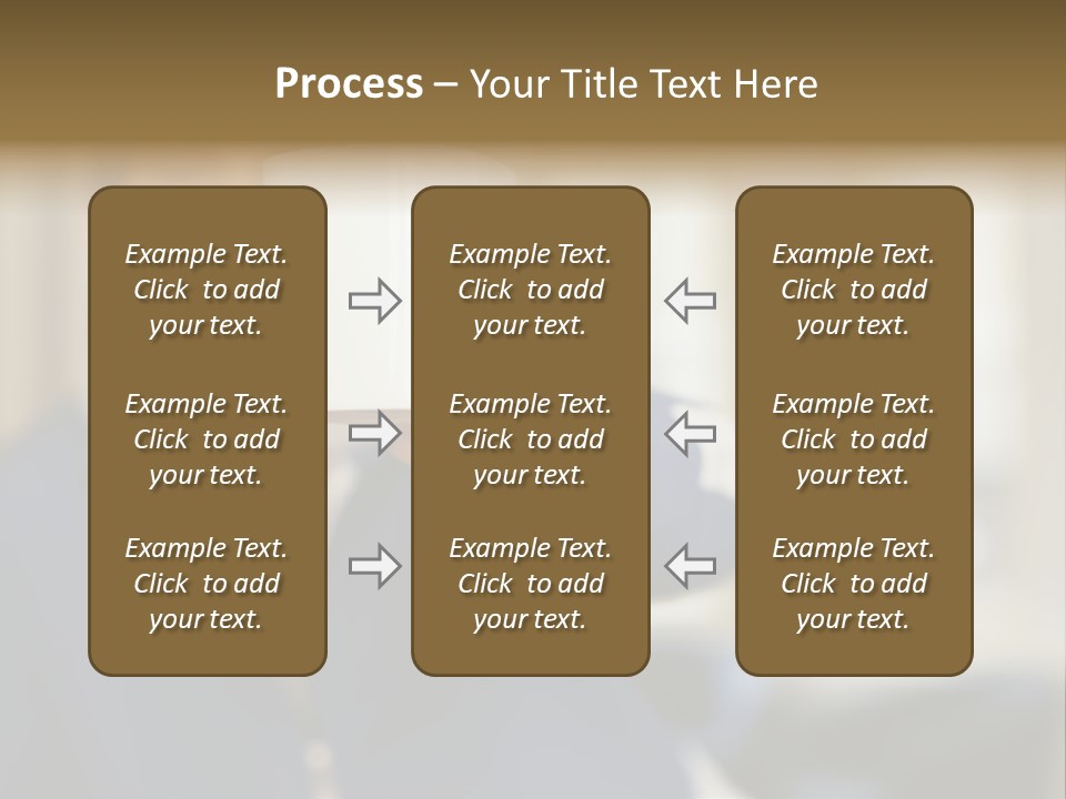 Man Offering Coffee Cup PowerPoint Template