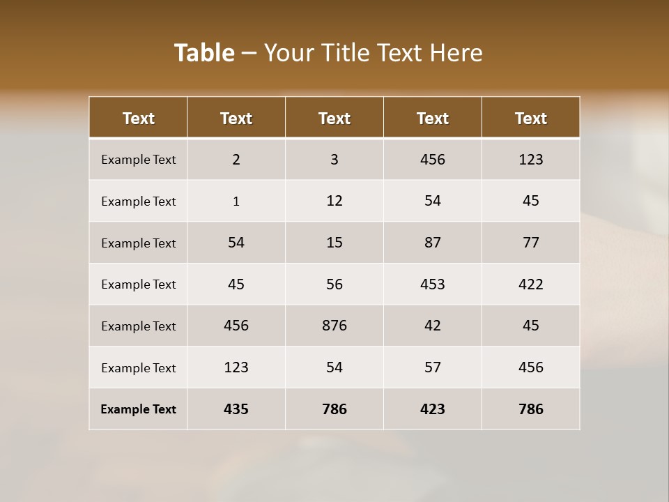 Man Sitting On Floor Holding An Orange PowerPoint Template
