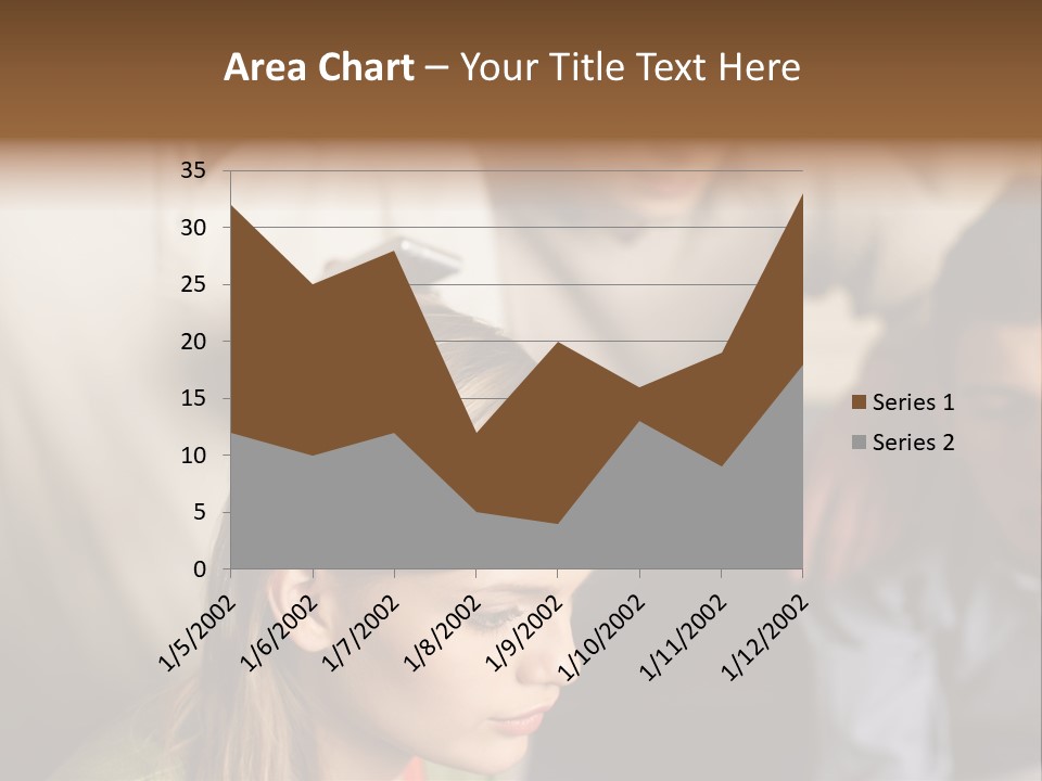 Colleagues Working Together PowerPoint Template