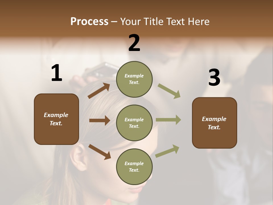 Colleagues Working Together PowerPoint Template