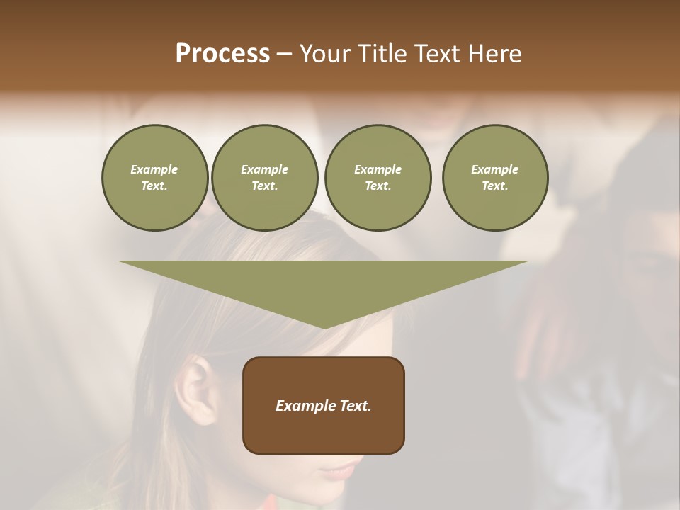 Colleagues Working Together PowerPoint Template