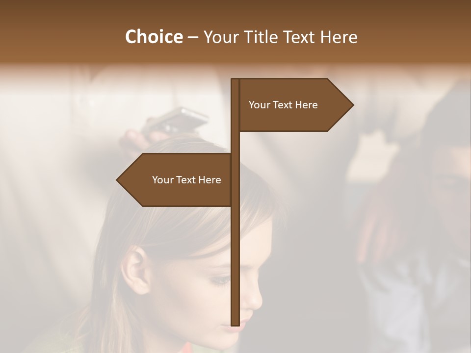 Colleagues Working Together PowerPoint Template