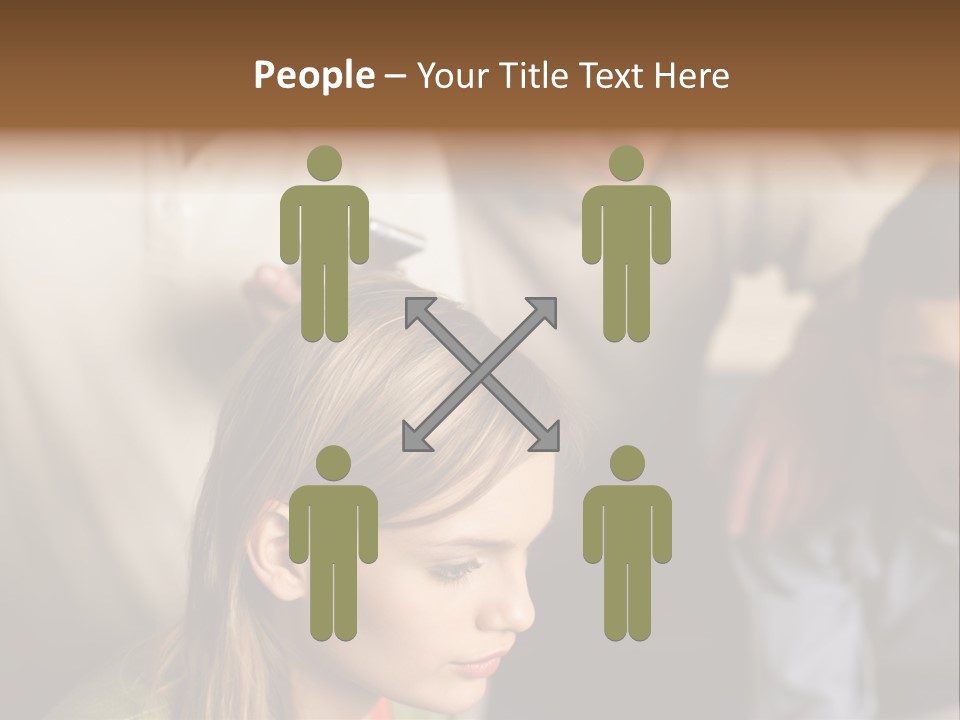 Colleagues Working Together PowerPoint Template