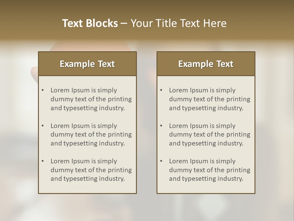 Woman Holding Out An Orange PowerPoint Template