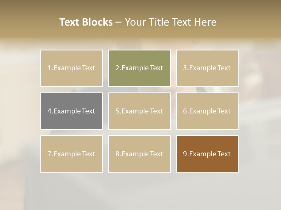Man At His Computer PowerPoint Template