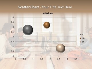 Busy Modern Office PowerPoint Template