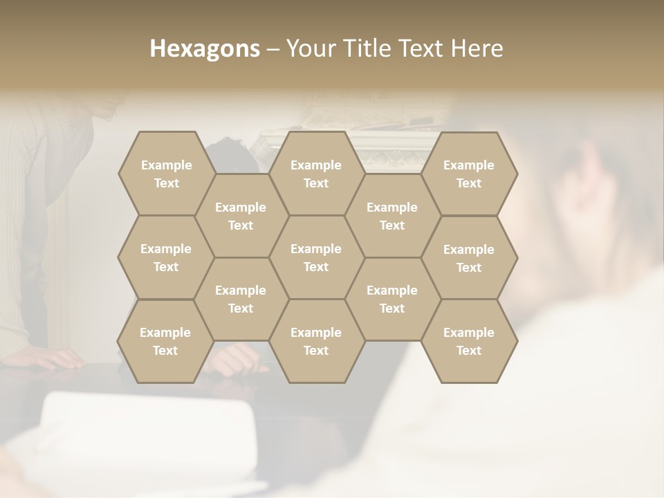 Young Men Working Together PowerPoint Template