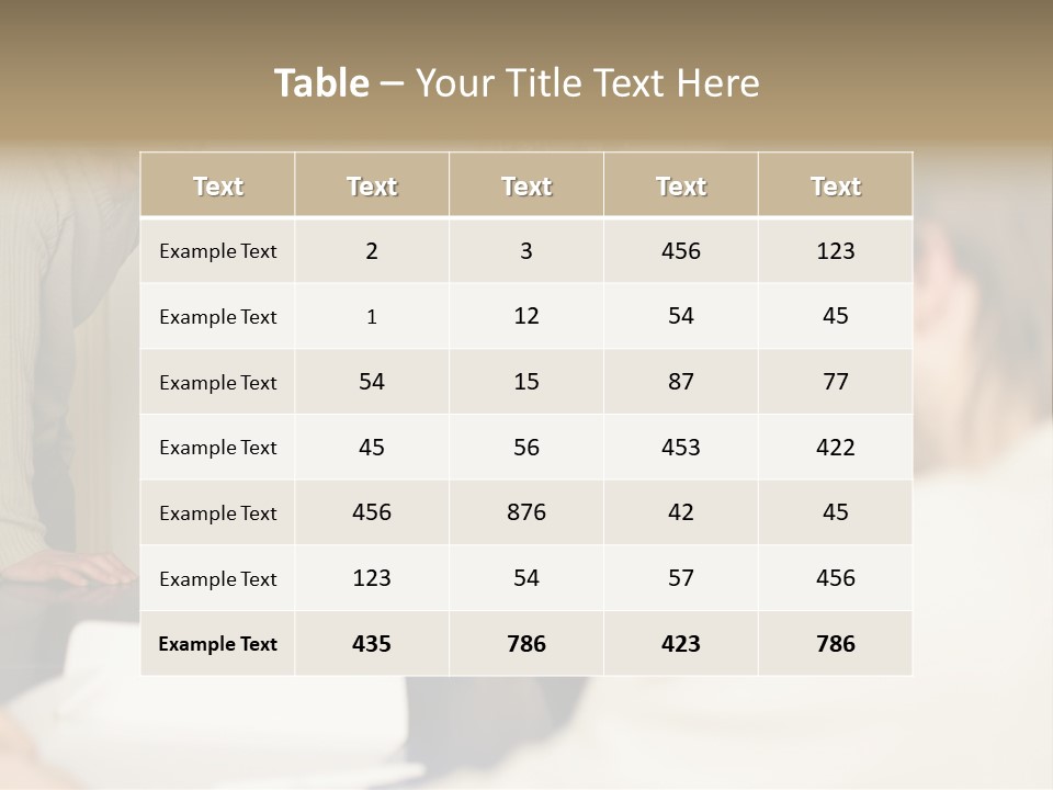 Young Men Working Together PowerPoint Template