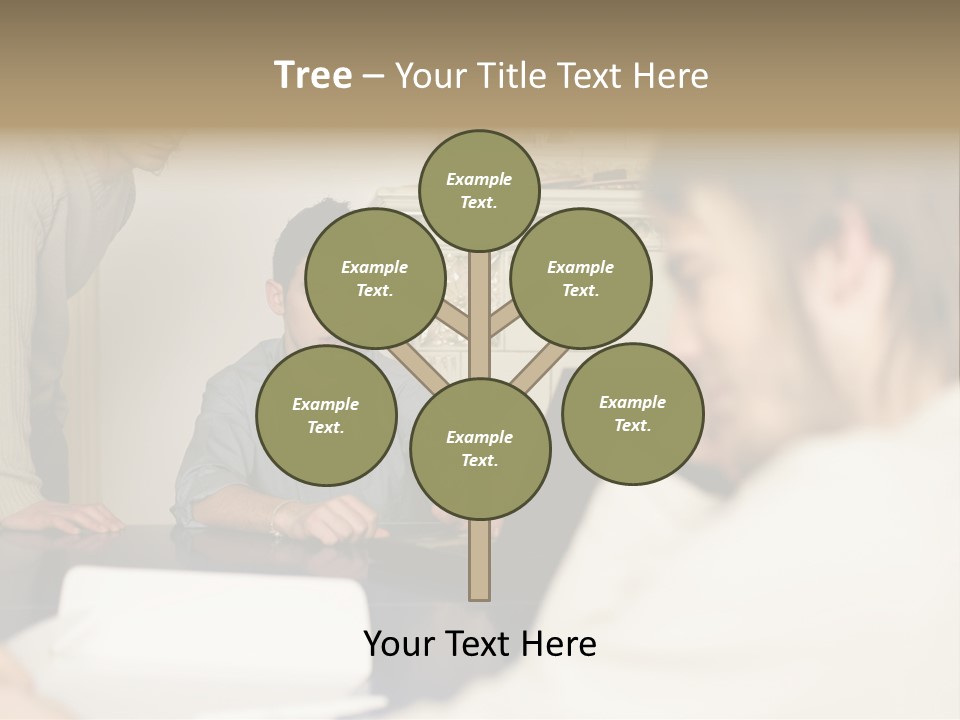 Young Men Working Together PowerPoint Template