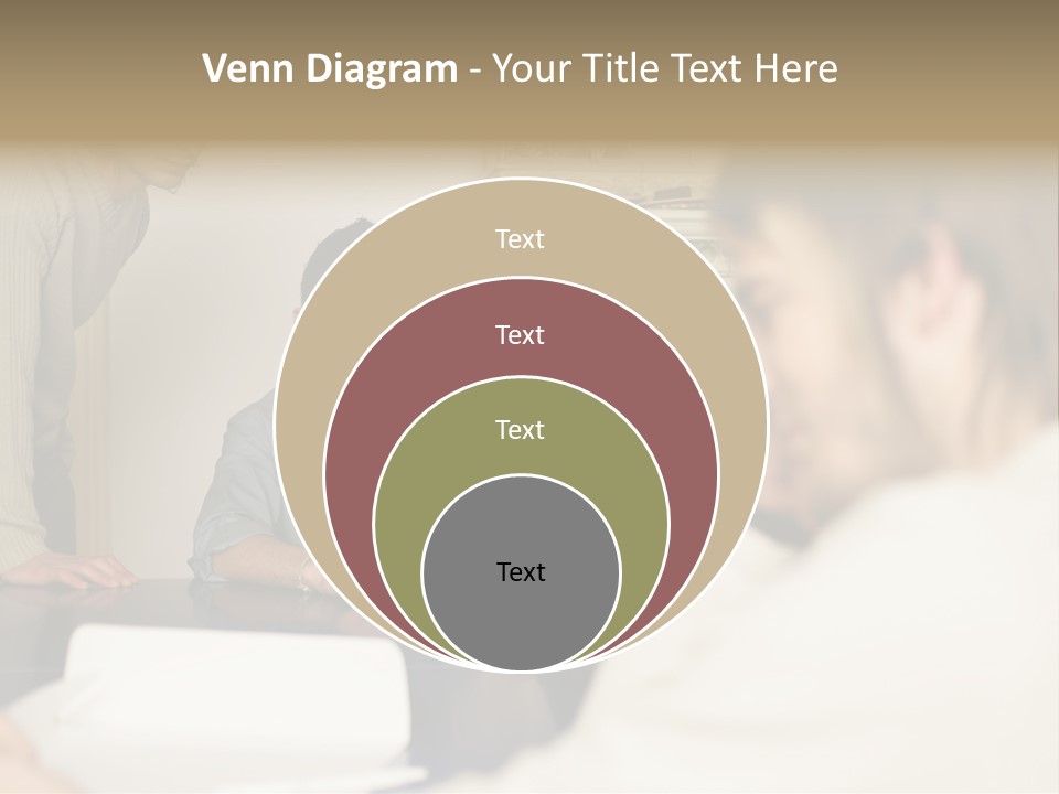 Young Men Working Together PowerPoint Template