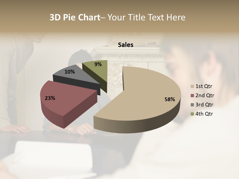 Young Men Working Together PowerPoint Template