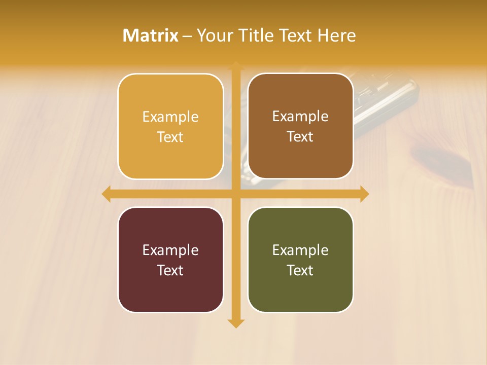 Reflet Dans L'eau PowerPoint Template