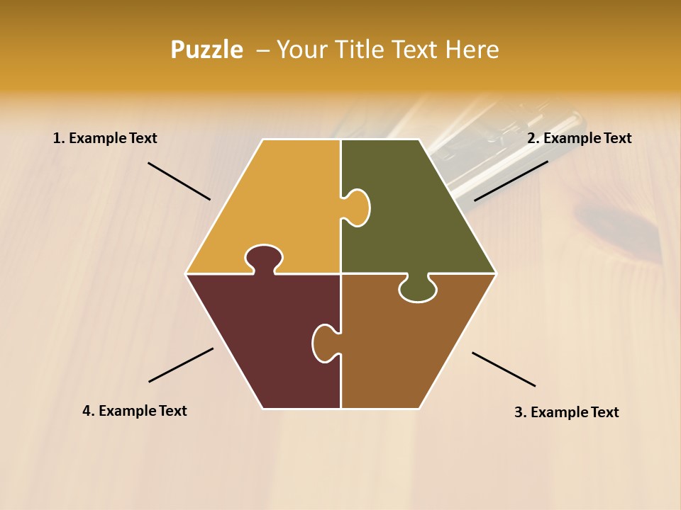 Reflet Dans L'eau PowerPoint Template