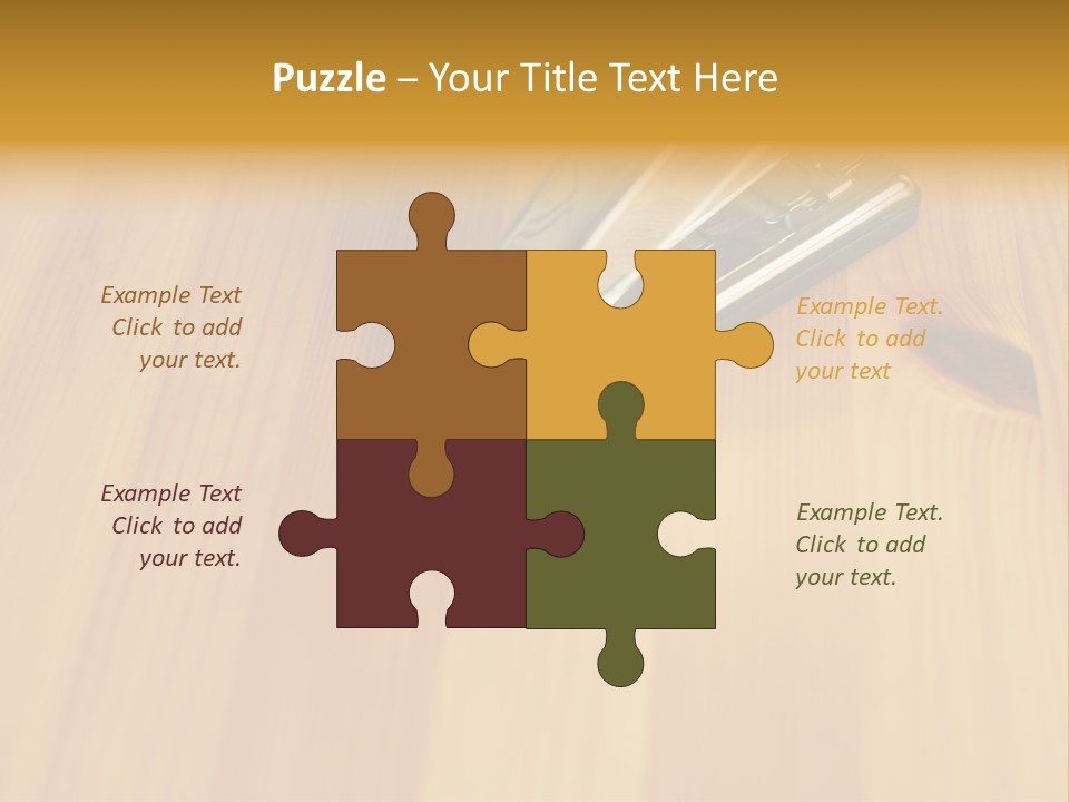 Reflet Dans L'eau PowerPoint Template