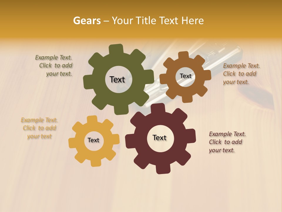 Reflet Dans L'eau PowerPoint Template