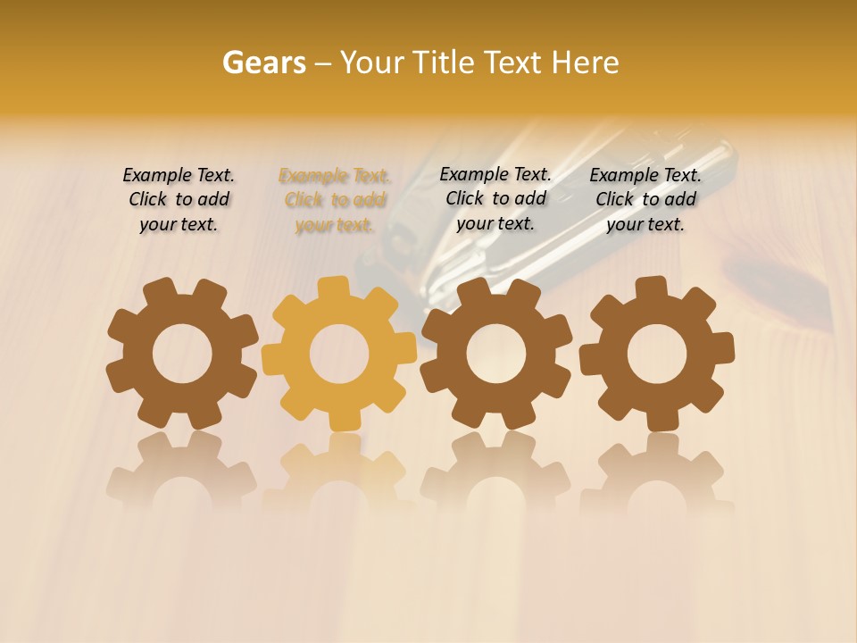 Reflet Dans L'eau PowerPoint Template