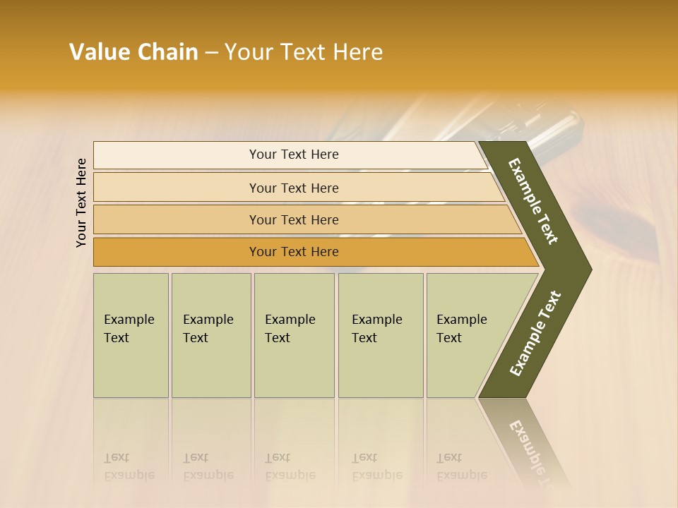 Reflet Dans L'eau PowerPoint Template