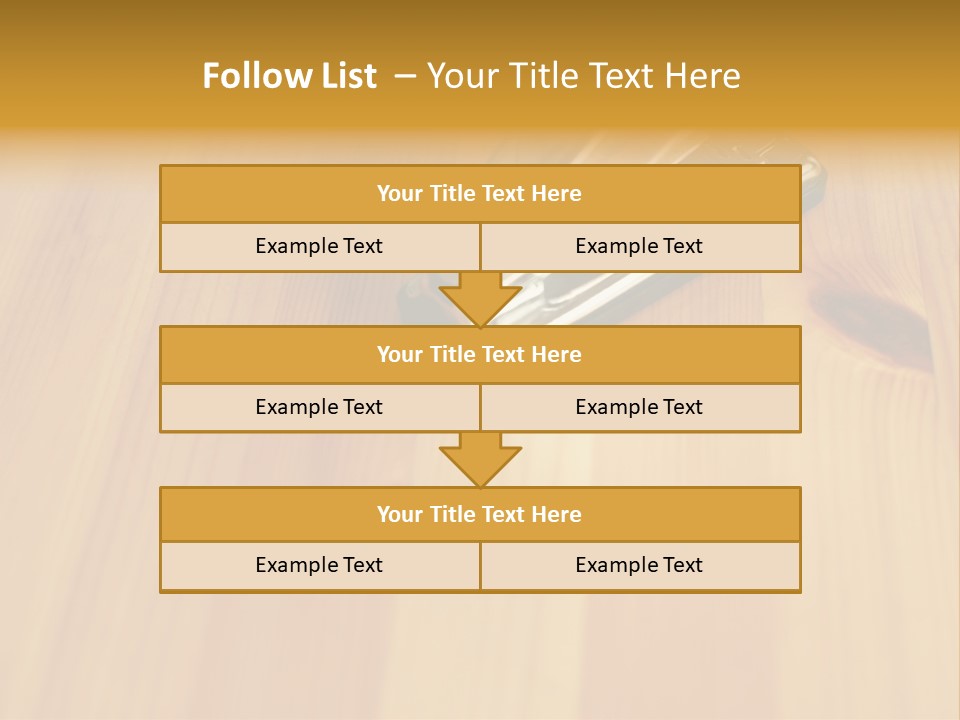 Reflet Dans L'eau PowerPoint Template