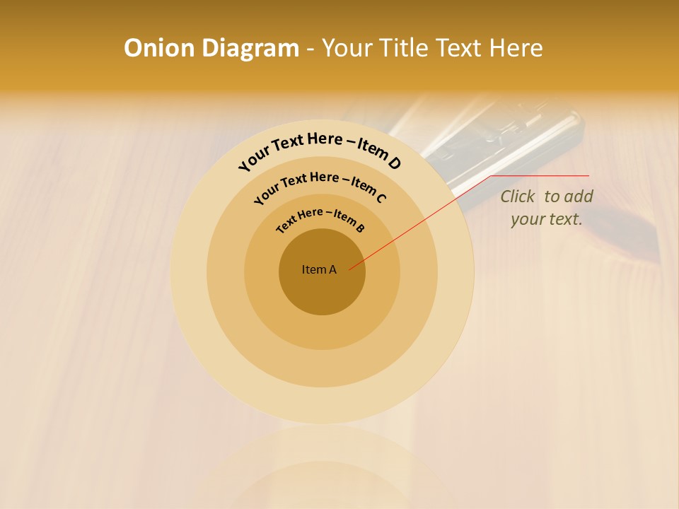 Reflet Dans L'eau PowerPoint Template