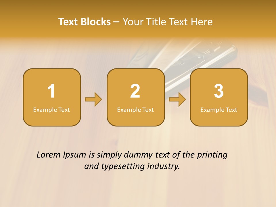 Reflet Dans L'eau PowerPoint Template