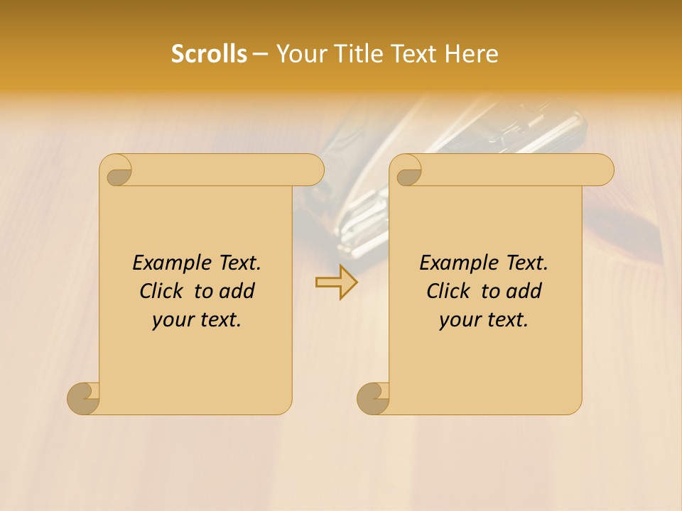 Reflet Dans L'eau PowerPoint Template